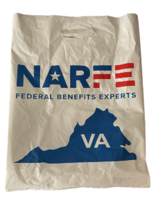 Small VFN Branded Plastic Bags